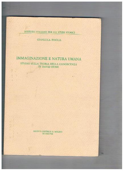 Immagine e natura umana. Studio sulla teoria della conoscenza di …