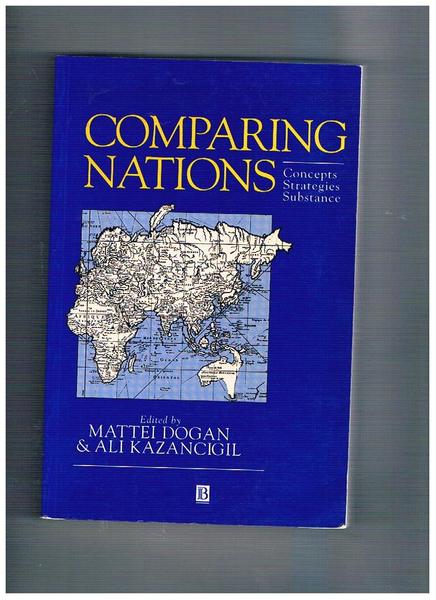Comparing nations. Concepts Strategies Substances.