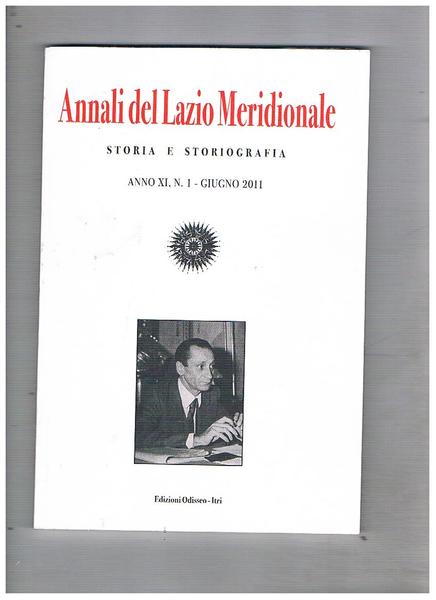 Annali del lazio meridionale storia e storiografia anno XI n° …