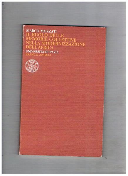 Il ruolo delle memorie collettive nella modernizzazione dell'Africa.
