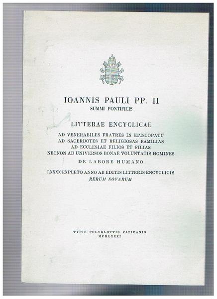 Litterae encyclicae ad venerabiles fratres in episcopato ad sacerdotes et …