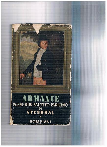 Armance, scene d'un salotto parigino di Stendhal (1827). Quarta edizione. …