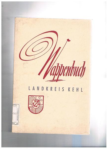 Wappenbuch des landkreis Kehl.
