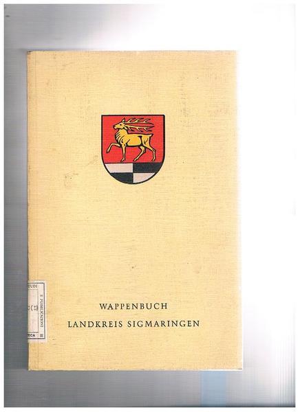 Wappenbuch des landkreis Sigmaringen.