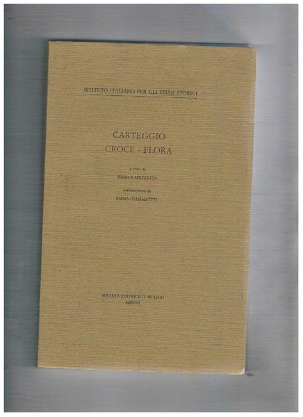 Carteggio Croce-Flora.