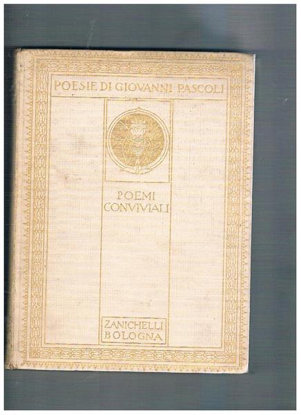 Poemi conviviali. Quinta edizionie.