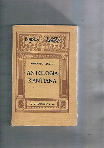 Antologia kantiana.