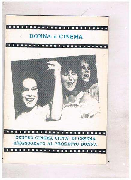 Donna e Cinema, opuscolo che accompagna la rassegna 'Donna e …