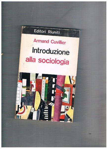 Introduzione alla sociologia.