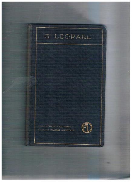 Operette morali e pensieri, con introduzione e commento di G. …