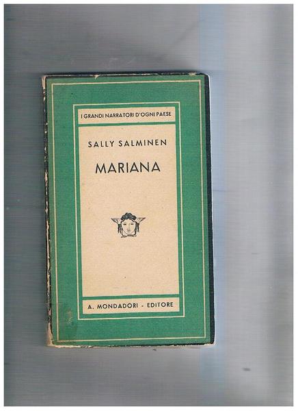 Mariana. Romanzo. Coll. Medusa.
