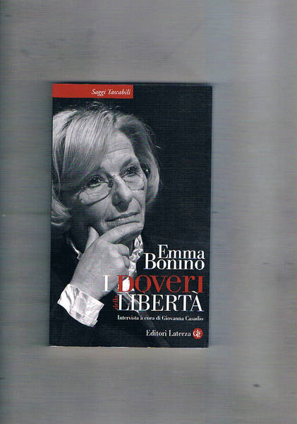 I doveri della libertà, intervista a cura di Giovanna casadio.
