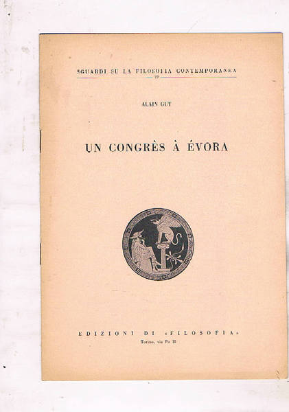 Un congrès à Evora. Estratto.