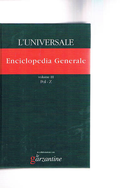 L'universale enciclopedia generale vol. I-III.