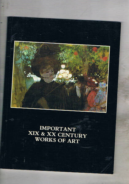 Important XIX & XX century works of art (21st June …