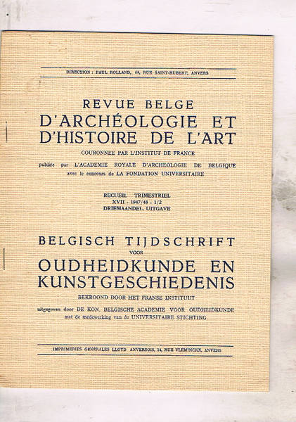 Werken Van Willelm Key. Estratto.