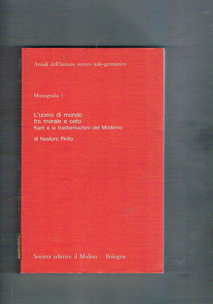 L'uomo di mondo fra morale e ceto. Jant e la …