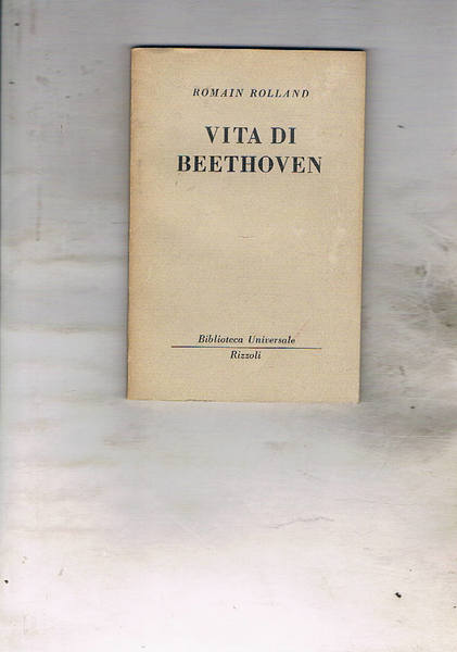 Vita di Beethoven.