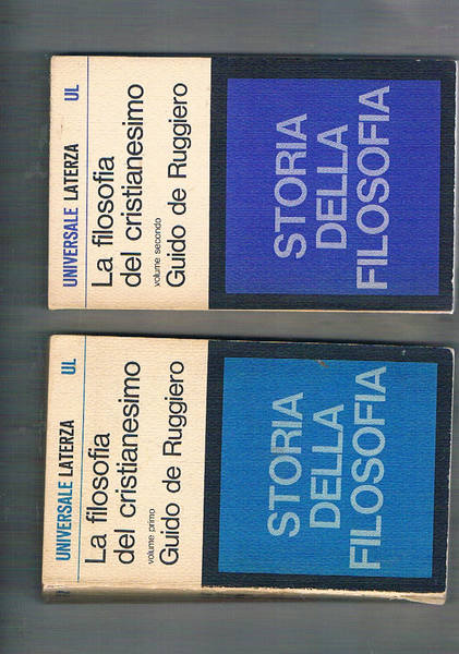La filosofia del cristianesimo. Vol. I-II.