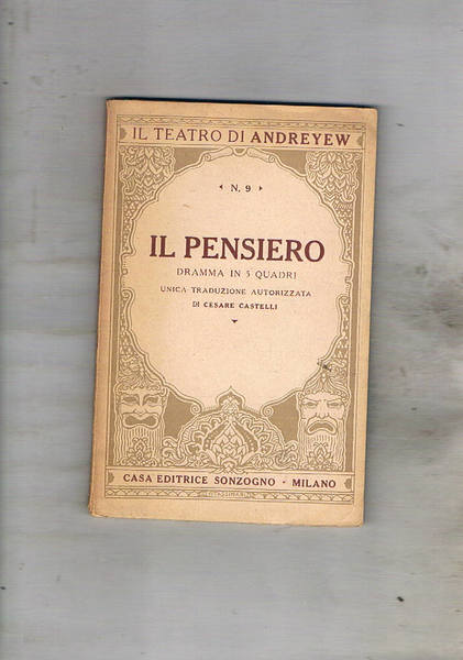 Il pensiero (miesl) dramma in 5 quadri. Unica tarduzione dal …