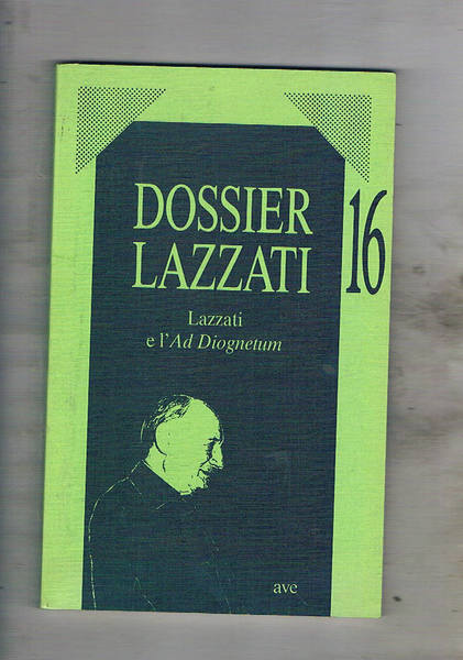 Lazzati e l'Ad Diognetum.