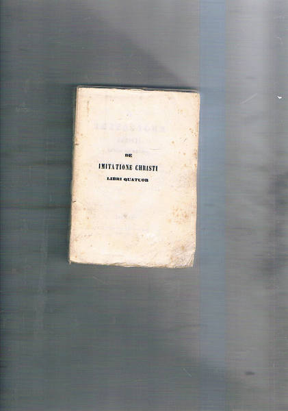 De imitatione Christi. Libri quatuor. Nova editio accuratissime emendata indiceque …