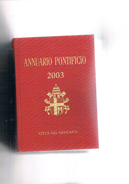 Annuario pontificio 2003.