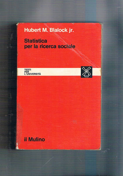 Statistica per la ricerca sociale.