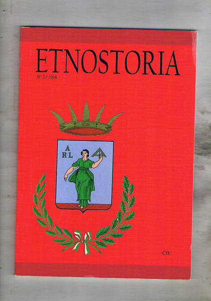Etnostoria annata 2016 semestrale in due numeri. I siciliani Salomone …
