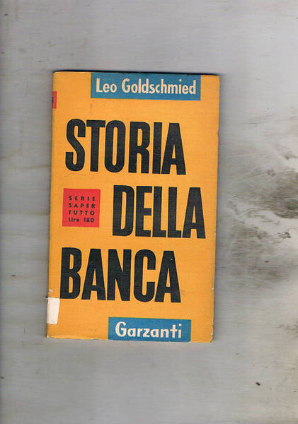 Storia della banca.