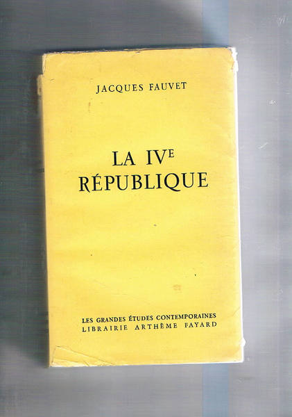 La IVe République.