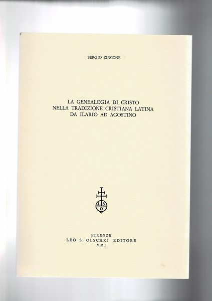 La genealogia di Cristo nella tradizione cristiana latina da Ilario …