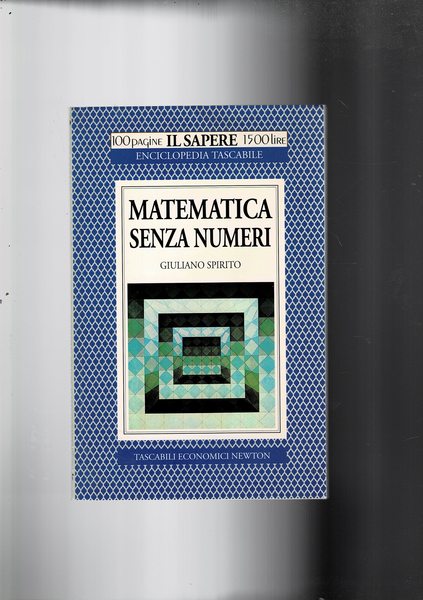 Matematica senza numeri.