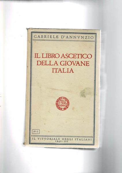 Il libro ascetico della giovane Italia.