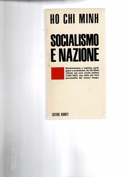 Socialismo e nazione.