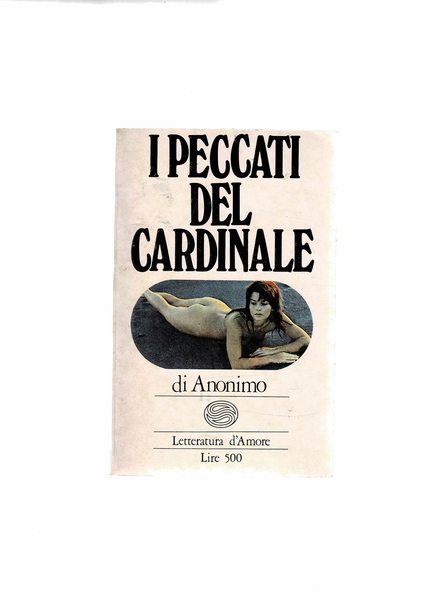 I peccati del cardinale. n° 46 della coll.