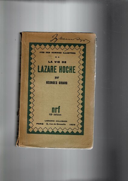 La vie de Lazare Hoche.