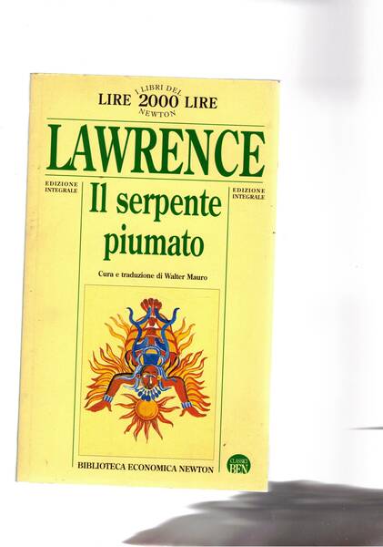 Il serpente piumato, cura e traduz. di Walter Mauro.