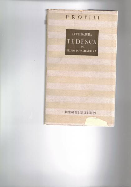 Letteratura tedesca.