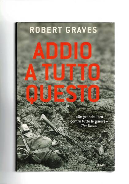 Addio a tutto questo.