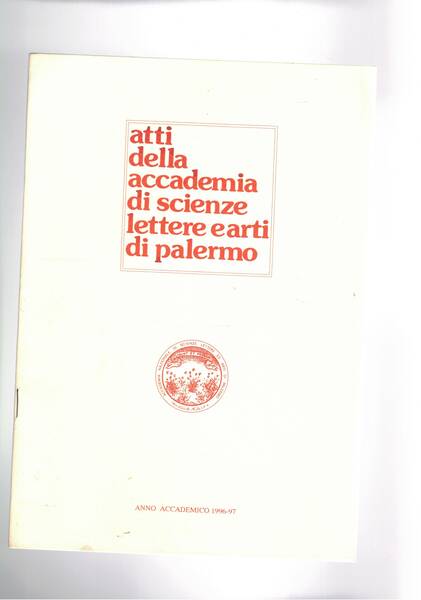 Bibliografie siciliane dei secoli XVII e XVII. Estratto.