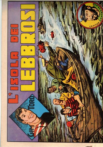 Gim Toro: L'isola dei lebbrosi. n° 19 ago. 1977.