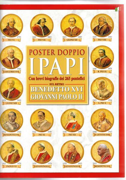 I papi con brevi biografie dei 265 pontefici, da San …