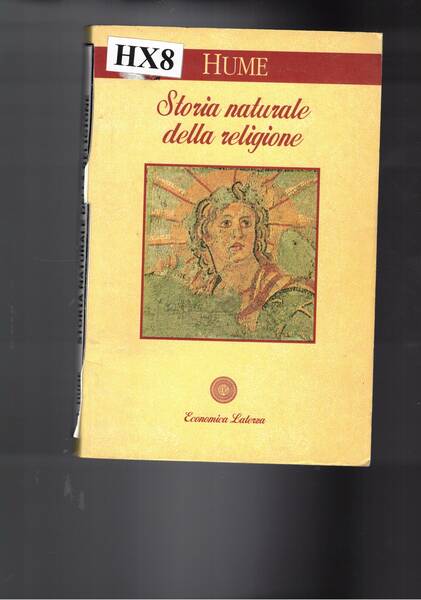 Storia naturale della religione. Introduzione di Paolo Casini.
