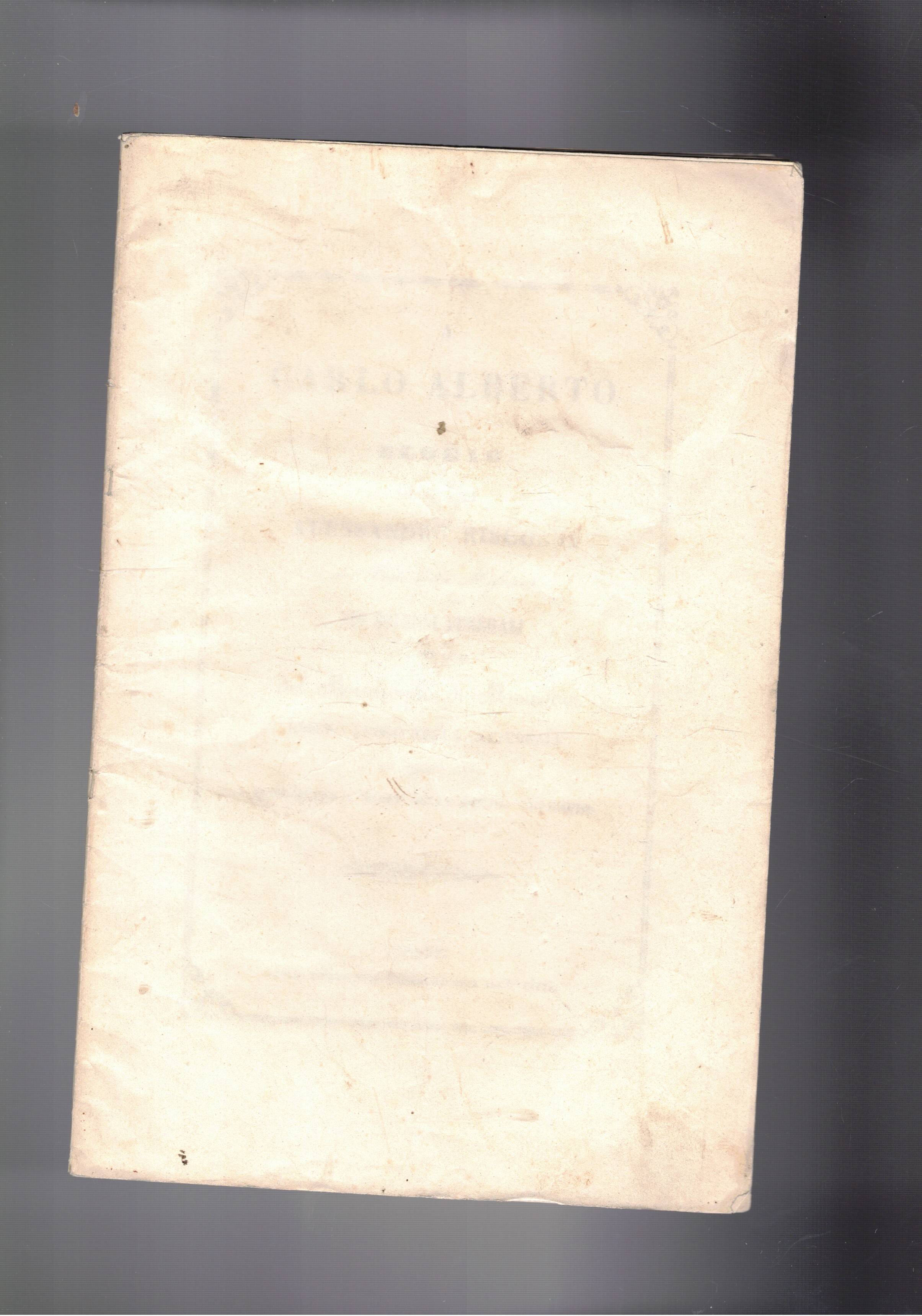 A Carlo Alberto elogio di A, R. dei preti della …