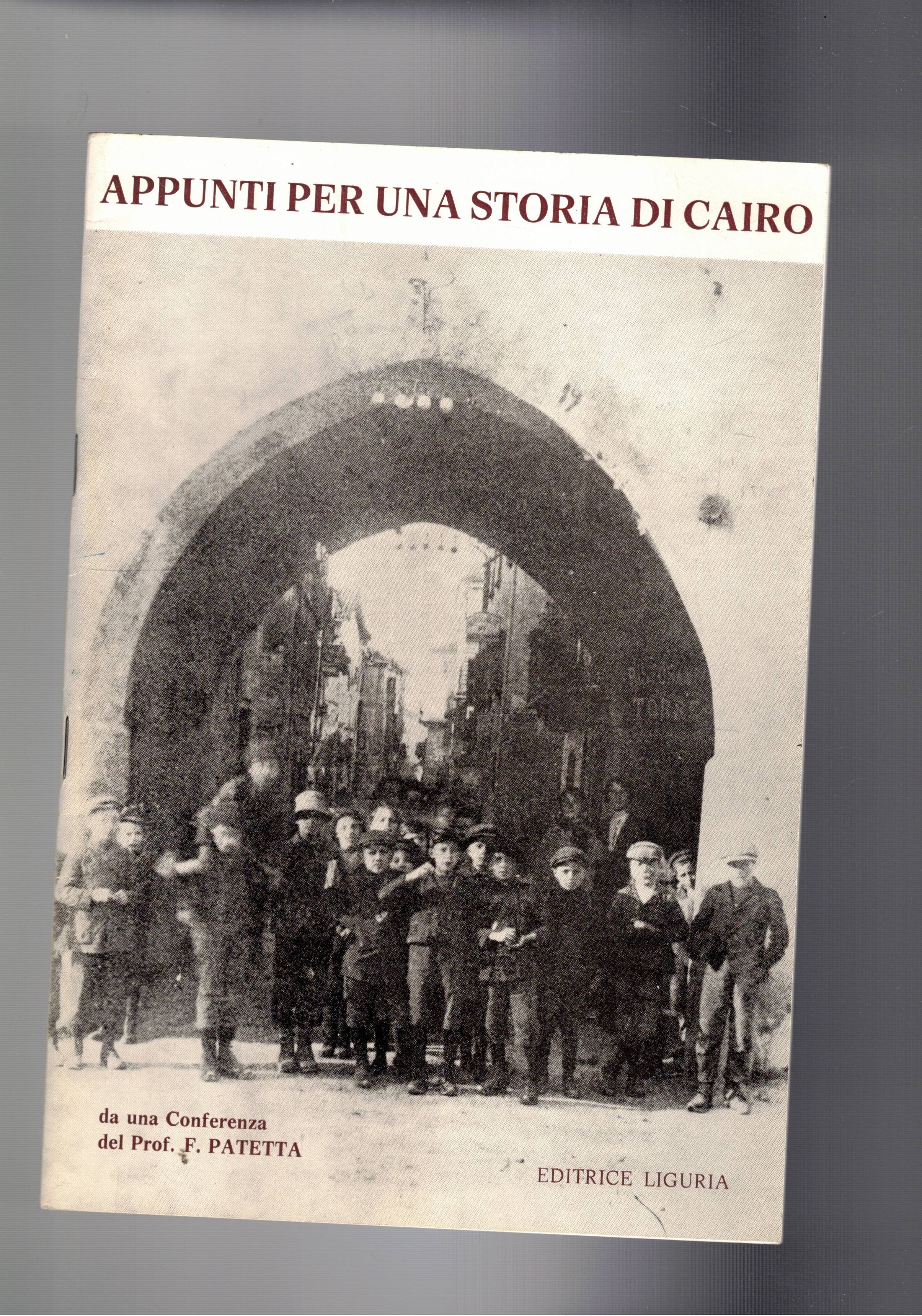 Appunti per una storia di Cairo.