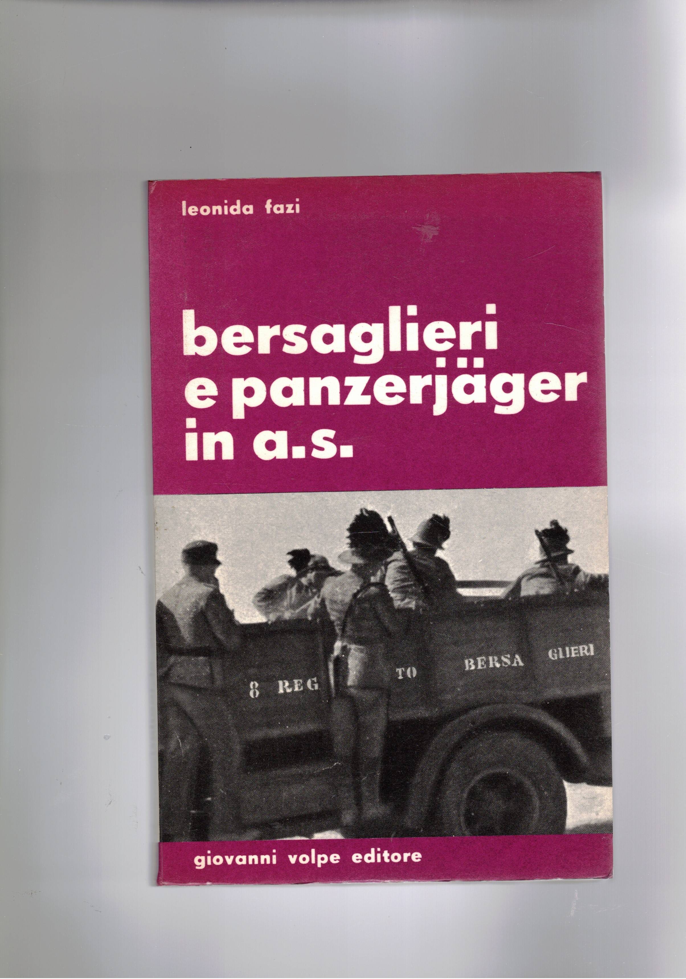 Bersaglieri e panzerjager in a. s.
