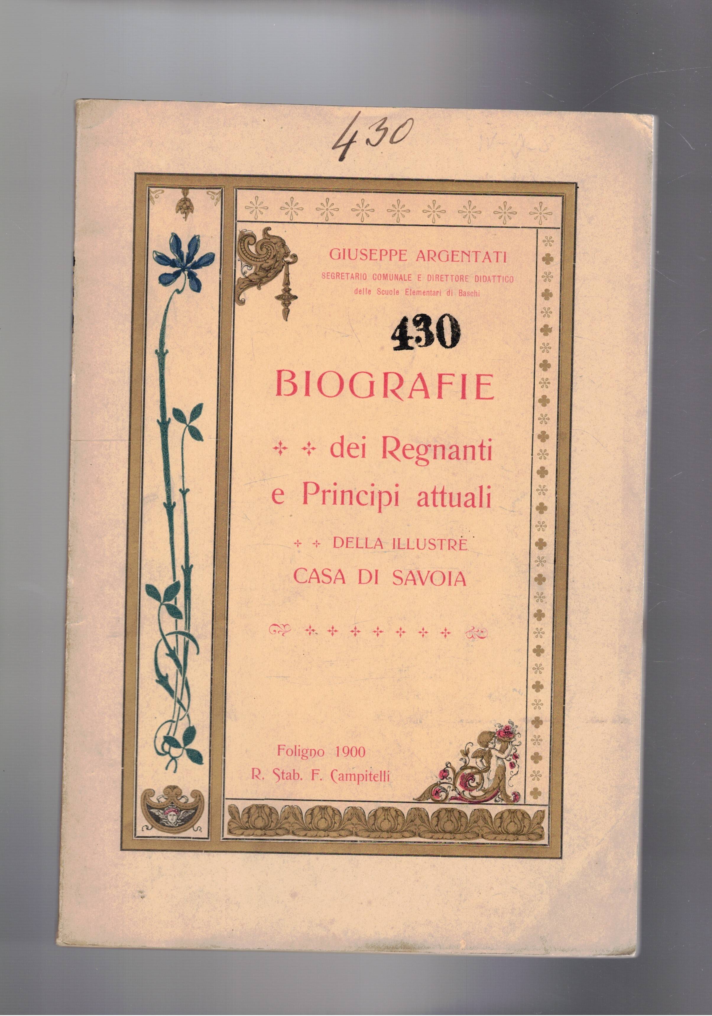 Biografie dei Regnanti e principi attuali della illustre casa di …