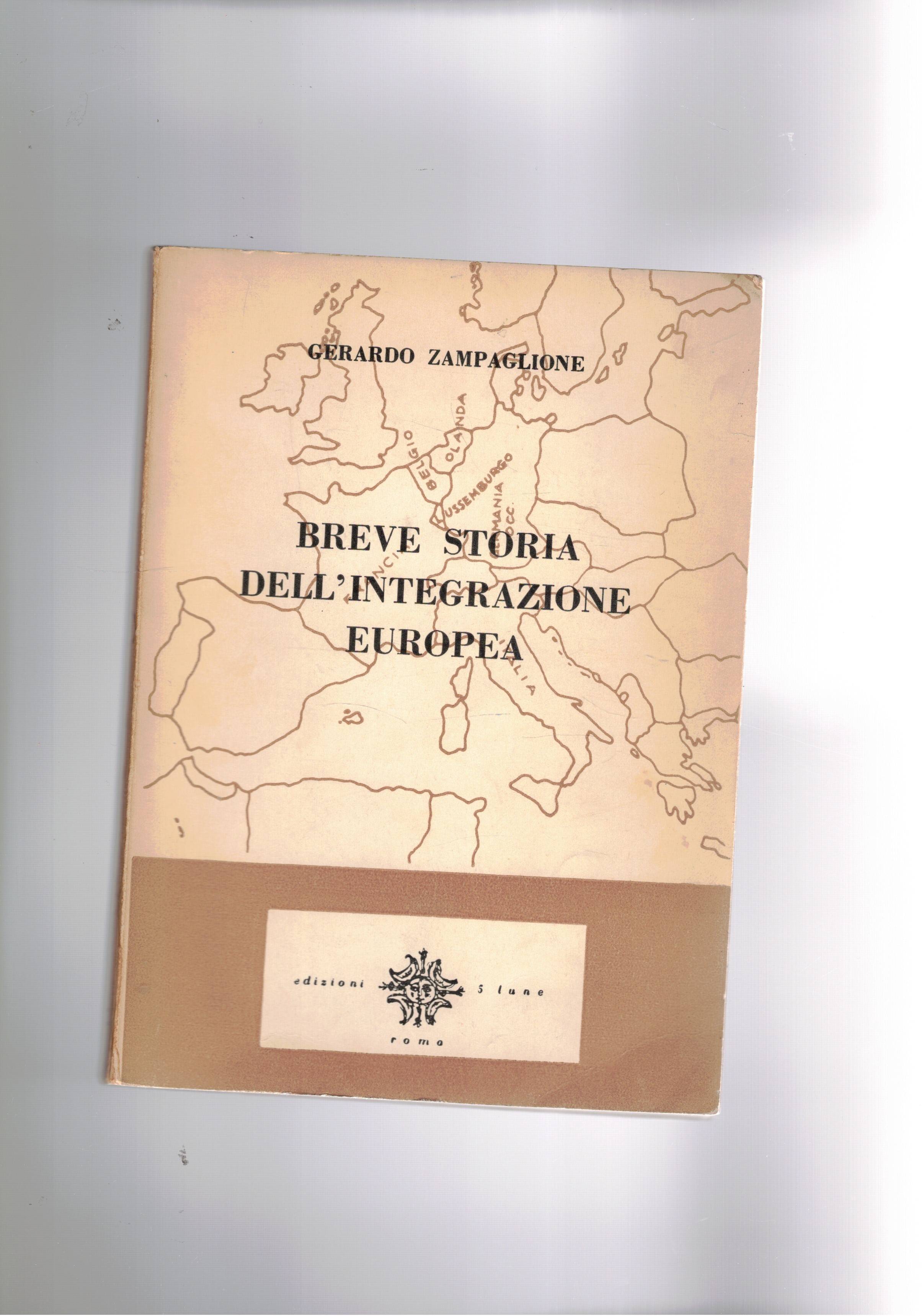 Breve storia dell'integrazione europea.