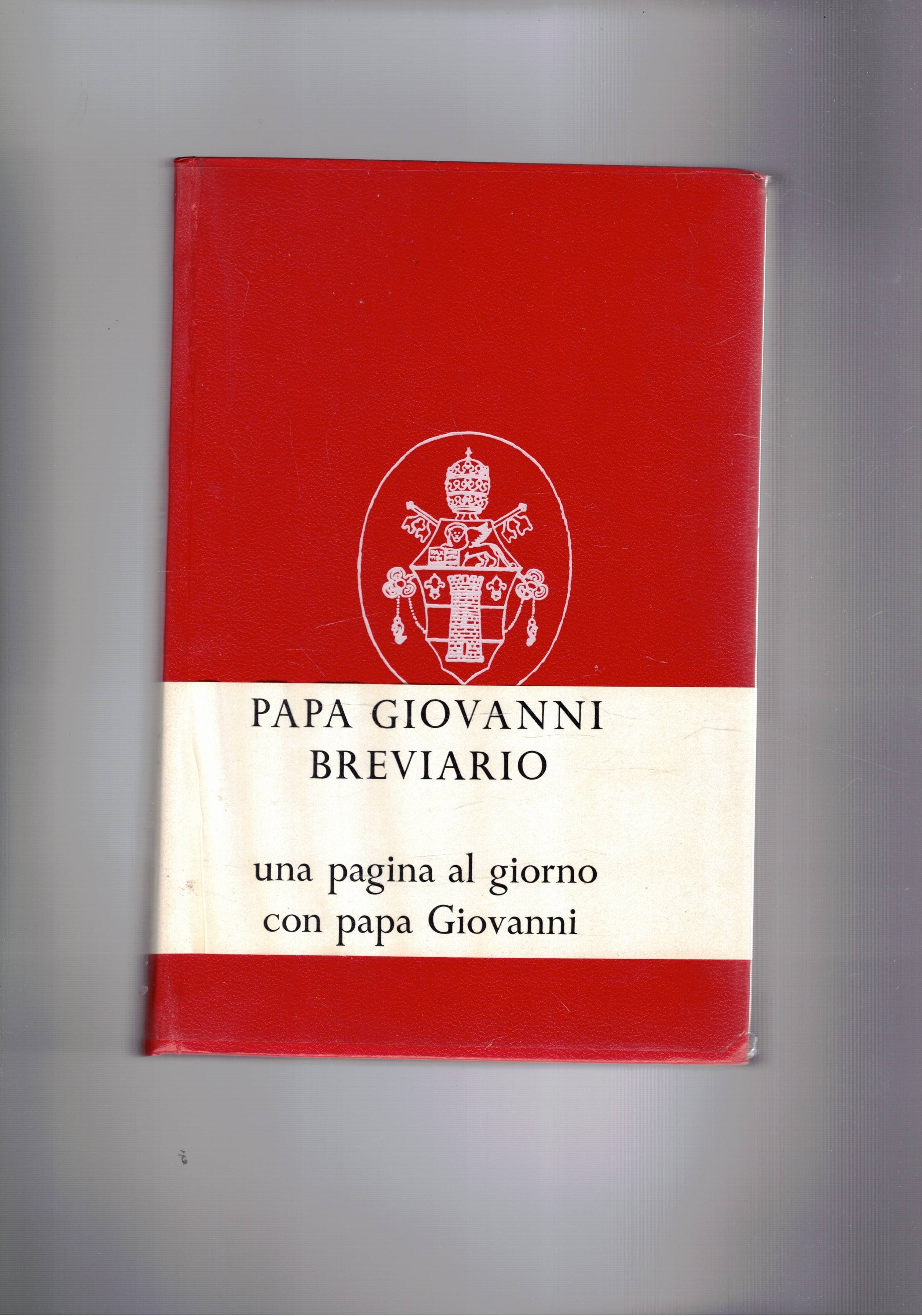 Breviario. Pensieri per ogni giorno dell'anno. a cura di J. …